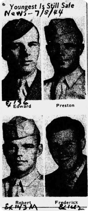 How a local paper reported the story in 1944, reprinted in The People,13 September 1998.