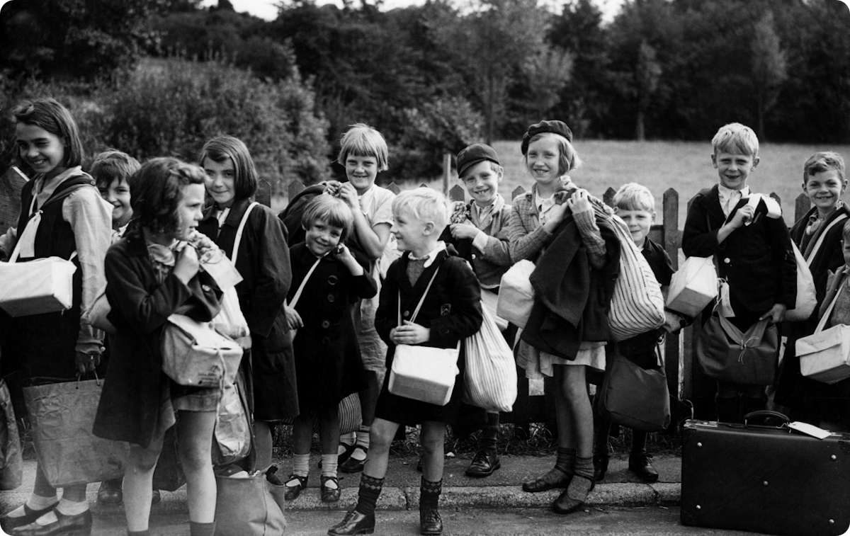 World War 2 evacuees.