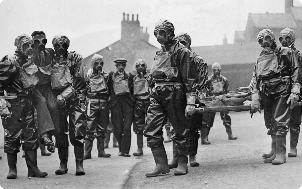 Liverpool army training, January 1937.