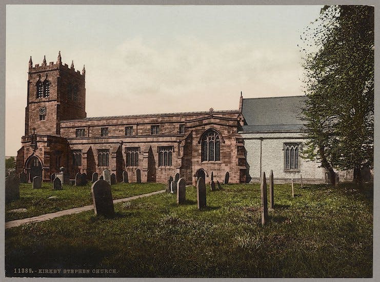 Kirkby Stephen Church, c.1905.