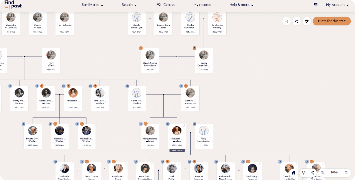 how to import a family tree