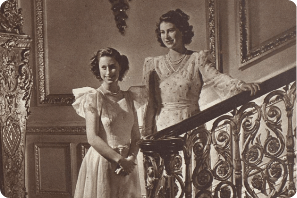 princess elizabeth and princess margaret