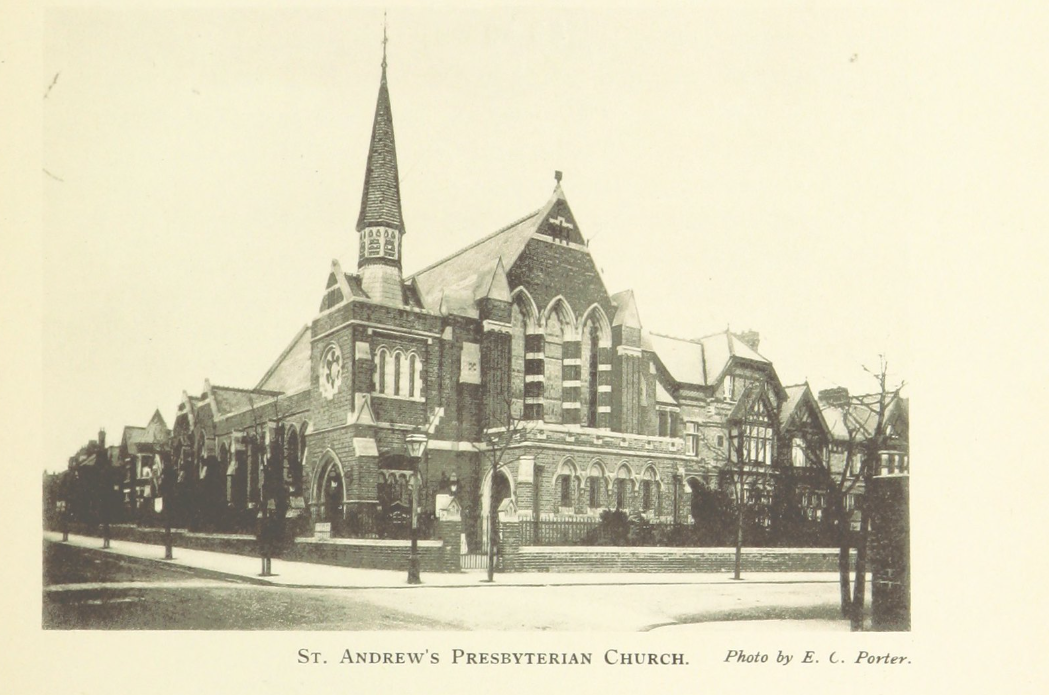St Andrew's Church, Ealing, 1898.