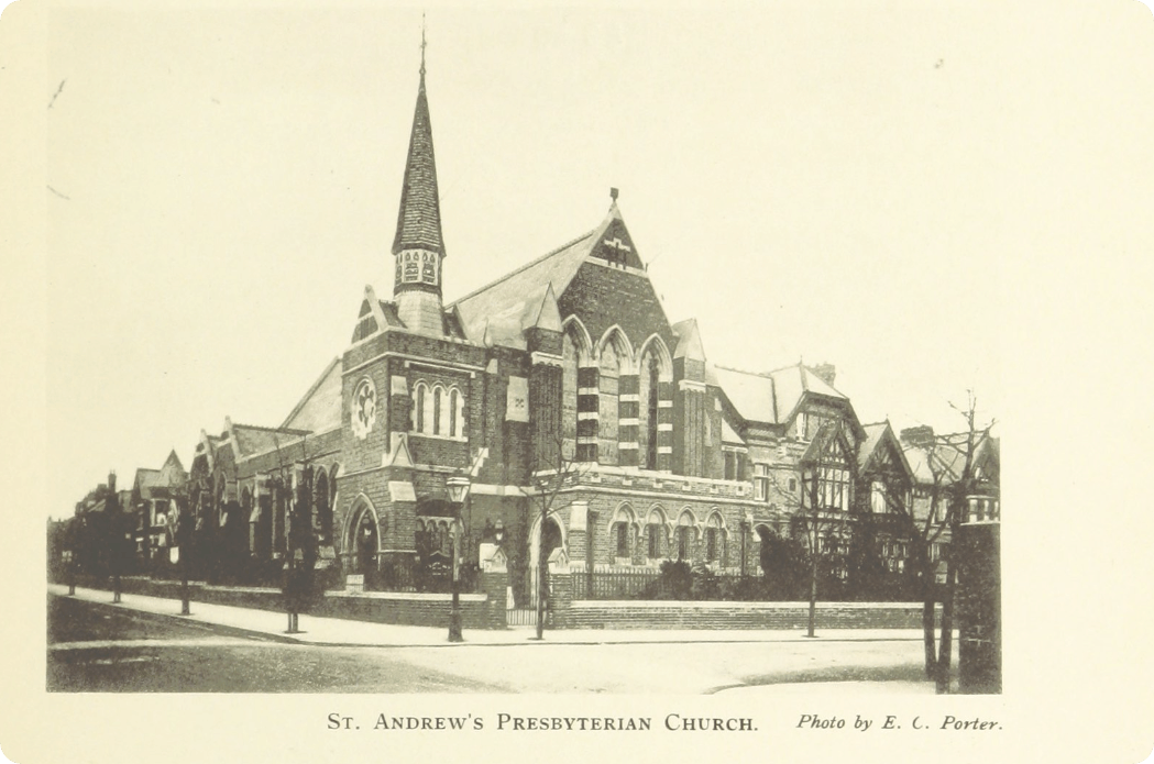 St Andrew's Church, Ealing, 1898.