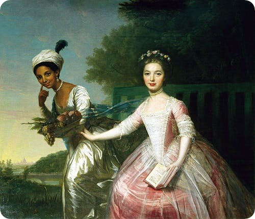 Dido Belle and Elizabeth Murray famous painting