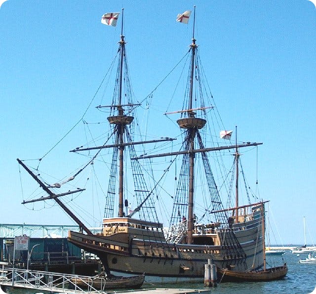 Mayflower II replica