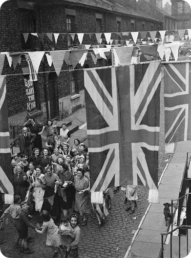 VE Day in London's East End