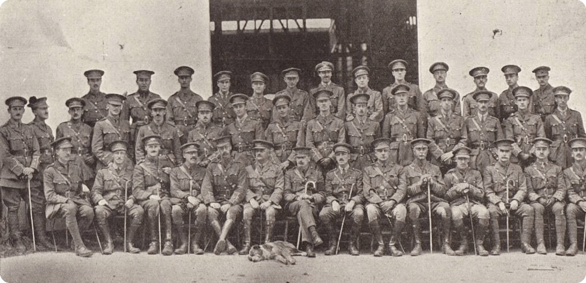officers of the 12th battalion gloucester regiment