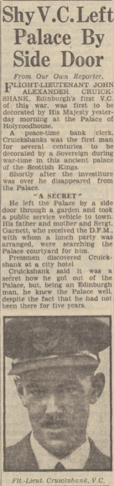 An article about John's investiture