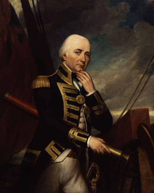 Vice Admiral Cuthbert Collingwood.