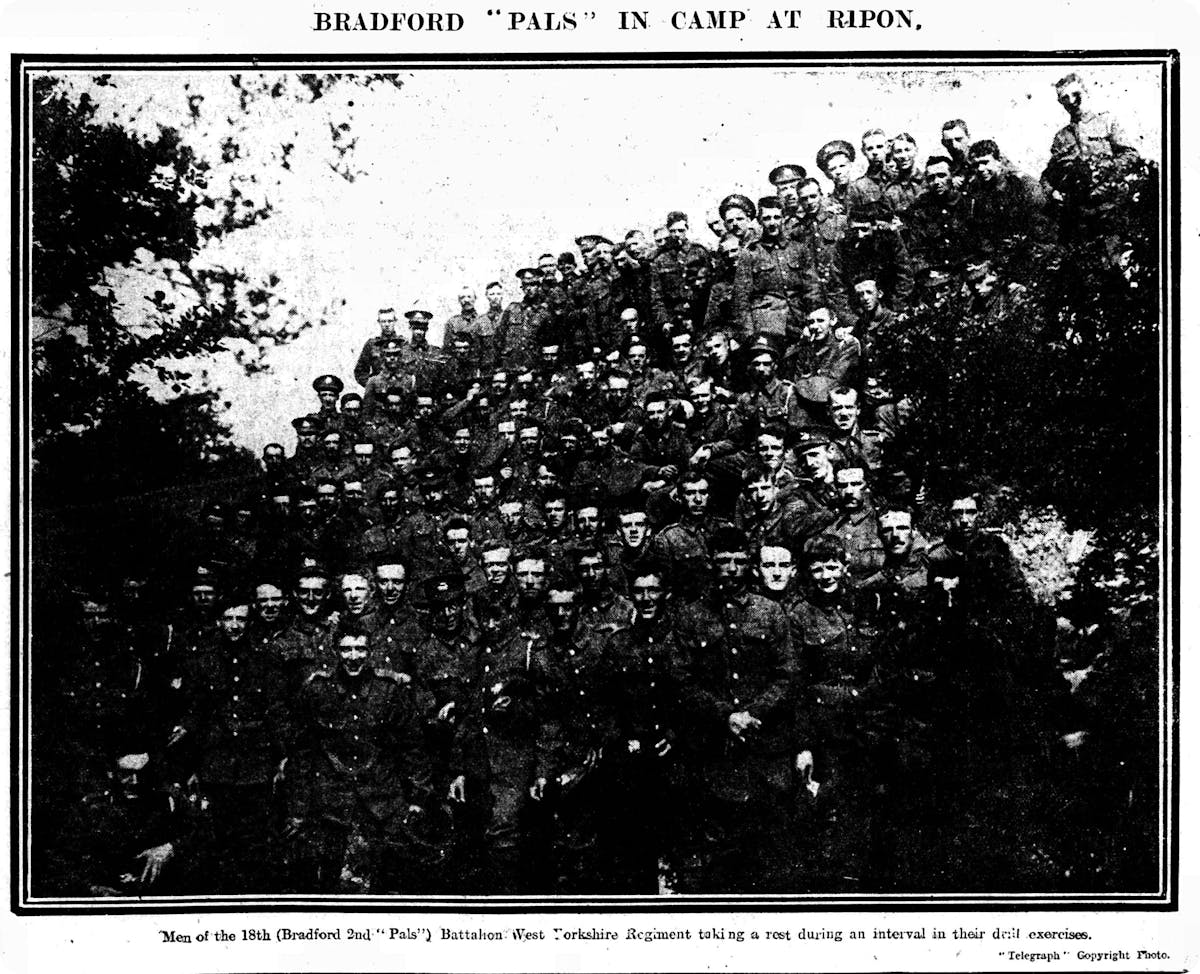 Bradford Pals at training at Skipton
