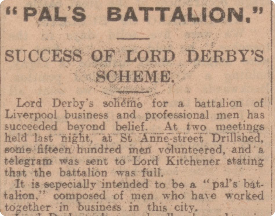 Article about the success of the Pals