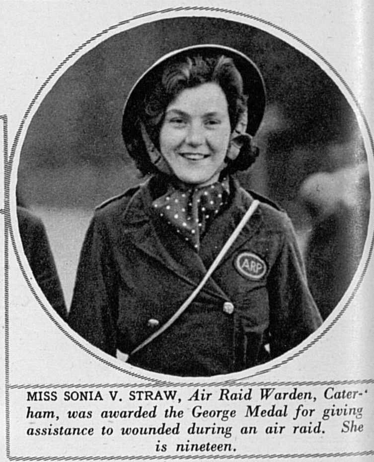 Sonia Straw in The Sketch, 9 October 1940.