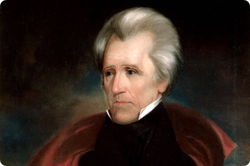 US President Andrew Jackson