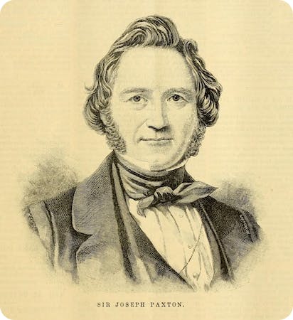 Joseph Paxton, whose record you can view here.