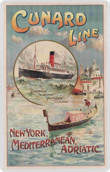 Old ship posters