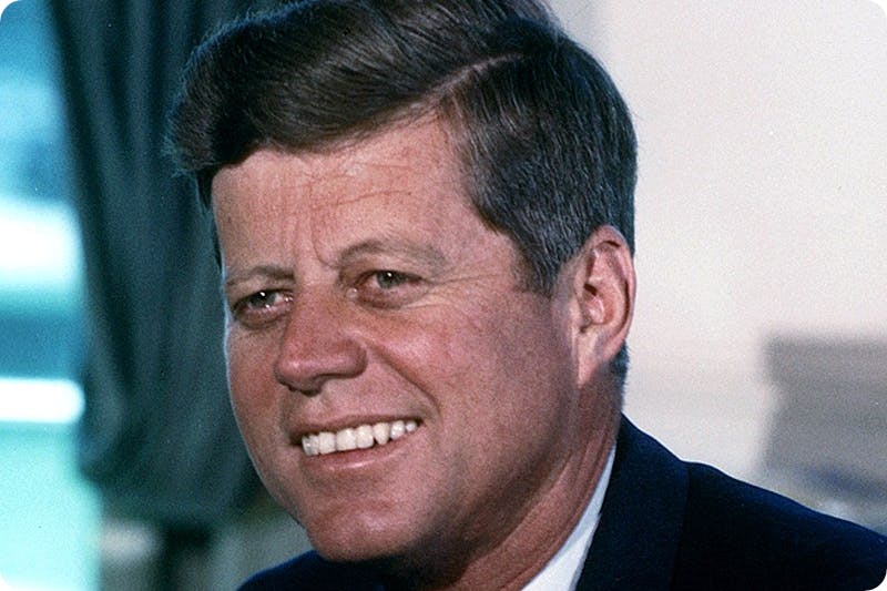 US President John F. Kennedy