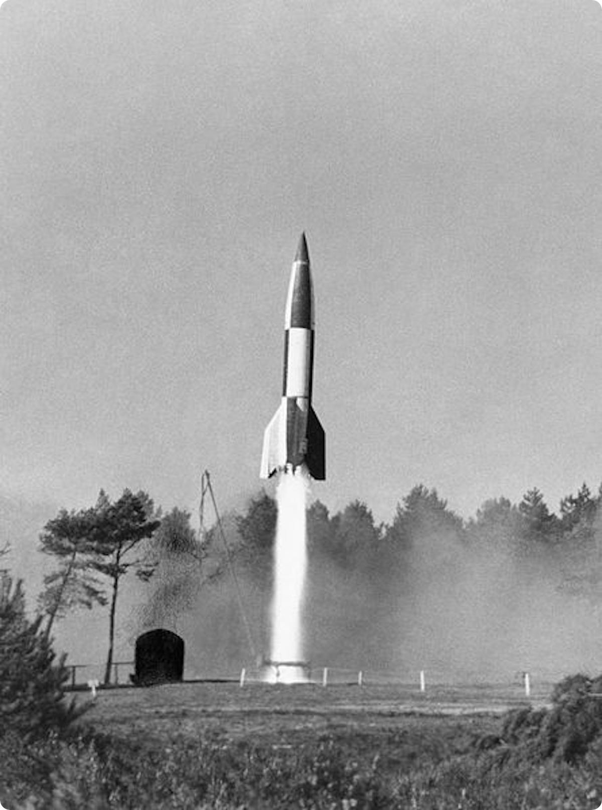 The V2 Rocket.