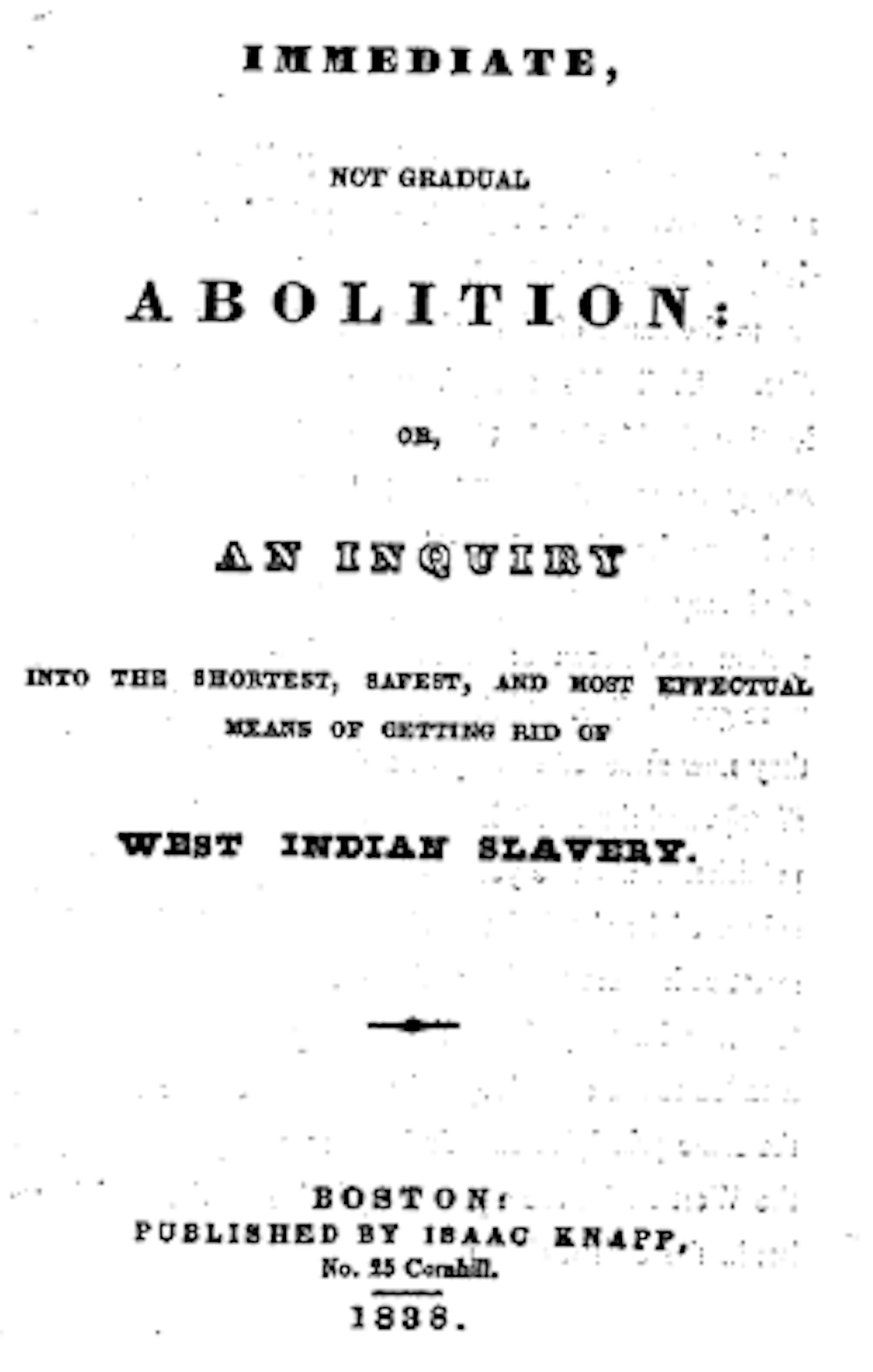 Heyrick's 1824 pamphlet.