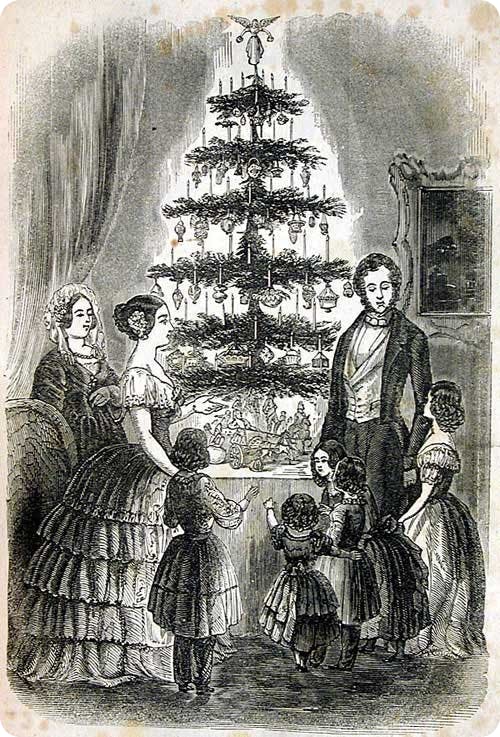 Queen Victoria and the Christmas tree