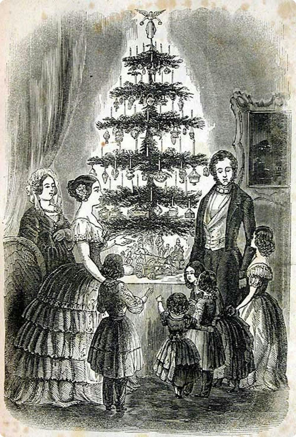 Queen Victoria and the Christmas tree