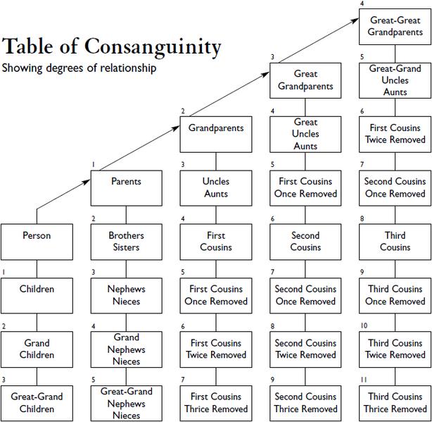 Crow Kinship Chart