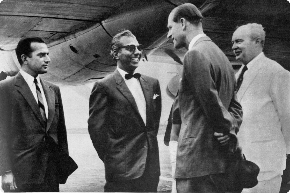 prince philip at atkinson airport