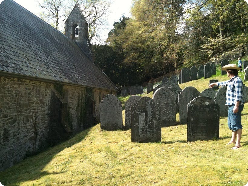 Welsh burial ground