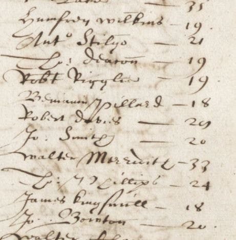 Image from the Britain Registers of Licence to Pass Beyond the Seas