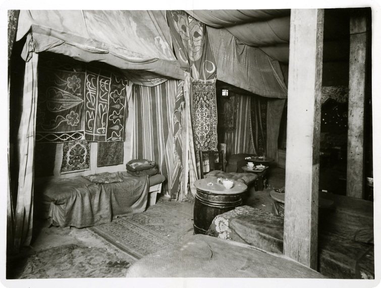 Interior of The Caravan Club, London, 1934, during a police raid. It was frequented by members of the LGBTQ+ community.