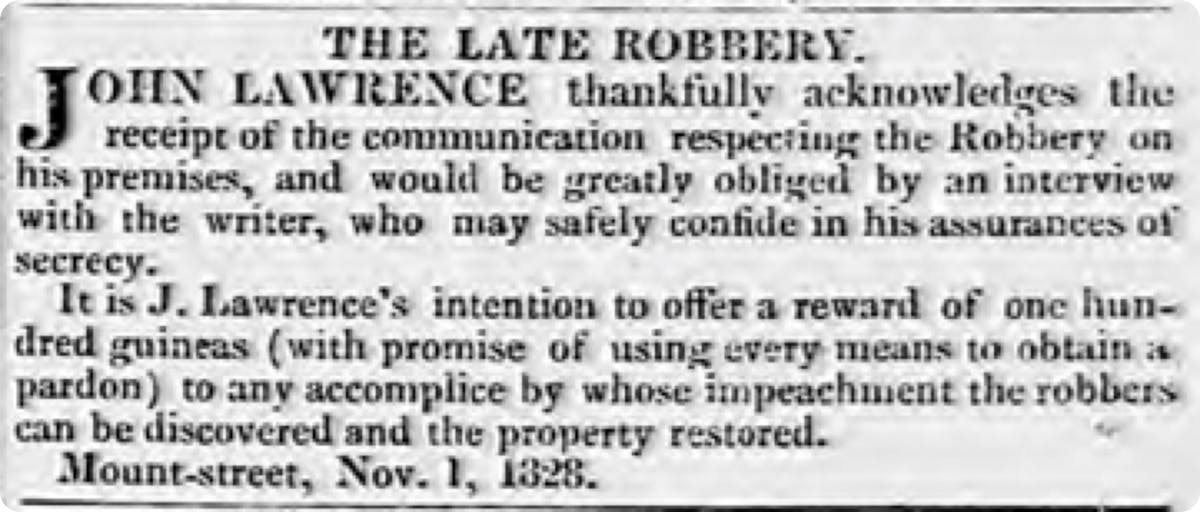 Aris's Birmingham Gazette, 3 November 1828