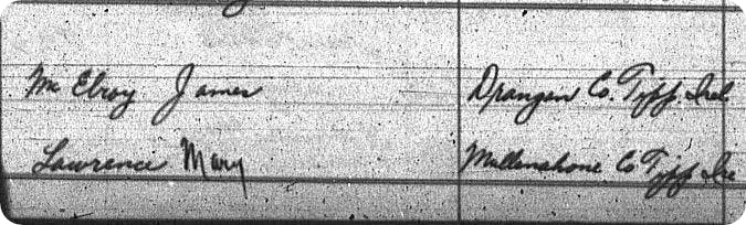 Philadelphia Catholic marriage records
