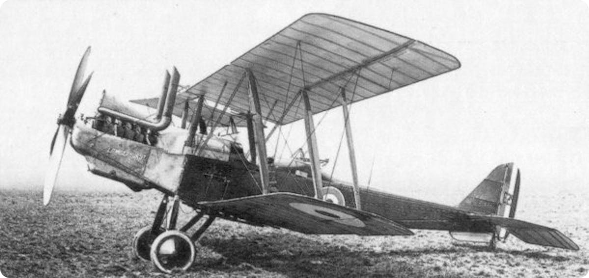 Royal Aircraft Factory RE8 1 - William Clarke Robinson's life story