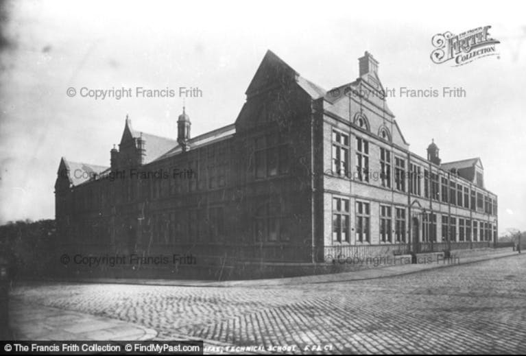 Halifax Technical School, from the Francis Frith Collection.