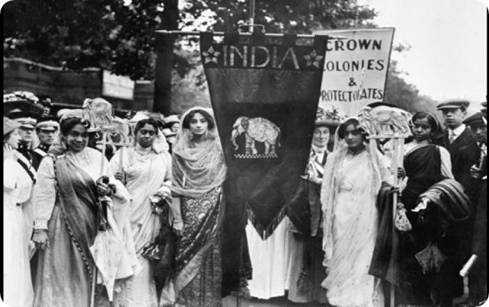 Indian suffragettes
