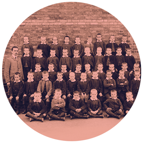 Edwardian class photo