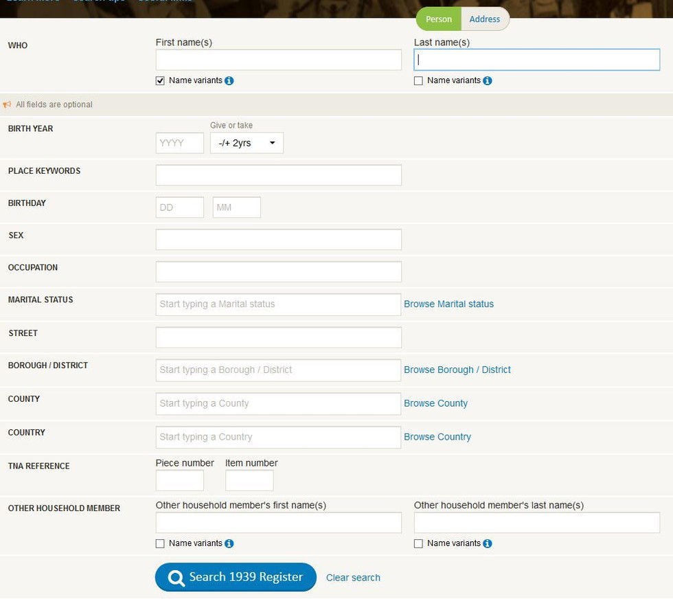 How To Search The 1939 Register | Blog | Findmypast.co.uk