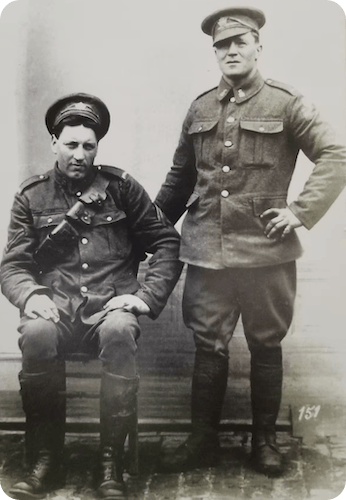 Claude Nunney, 1915. Photo credit: Peter Silk.