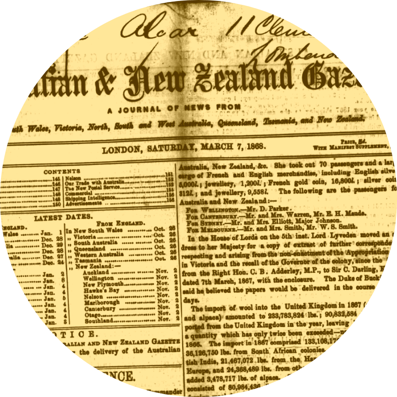 the australian and new zealand gazette