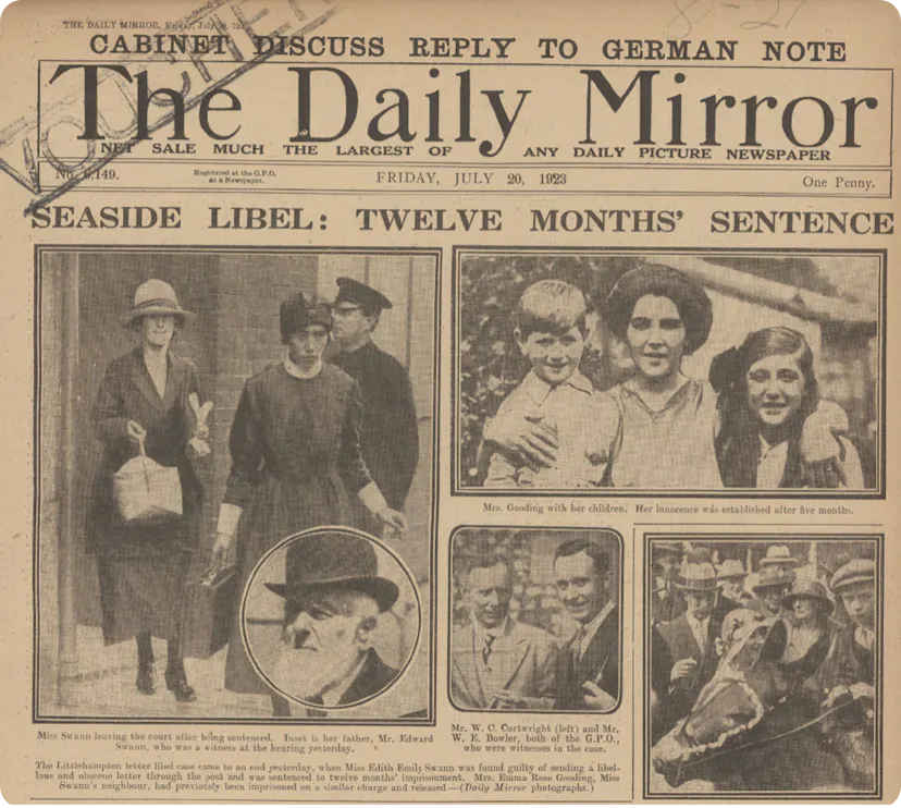 The shocking true story behind Wicked Little Letters | Blog ...