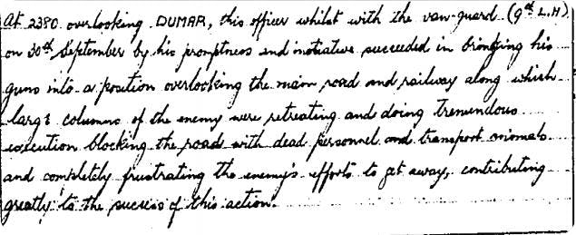 AWM’s Honours and Awards - Recommendations