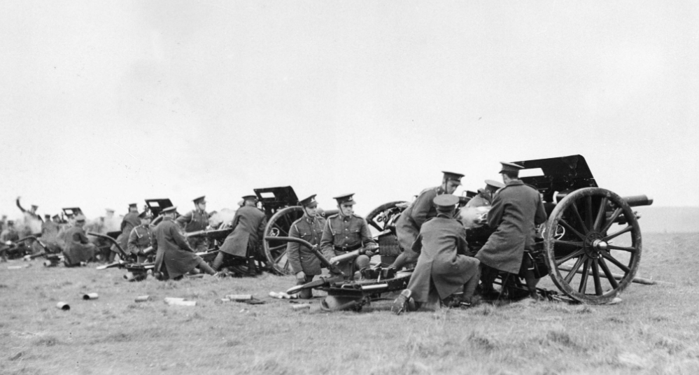 A Royal Artillary Exercise, Salisbury Plain.