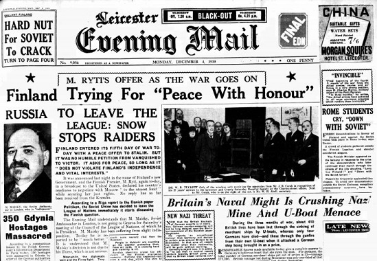 Old Leicester newspapers