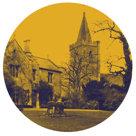 London Catholic archives: Vintage photo of a parish church