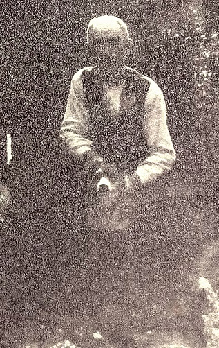 Mudlark discovery - Samuel Smith and his dog