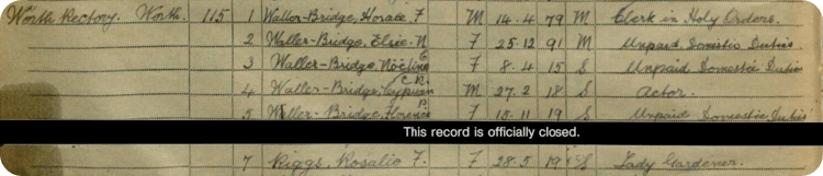 Cyprian in The 1939 Register.