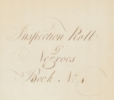 Book of Negroes, 1774-1789