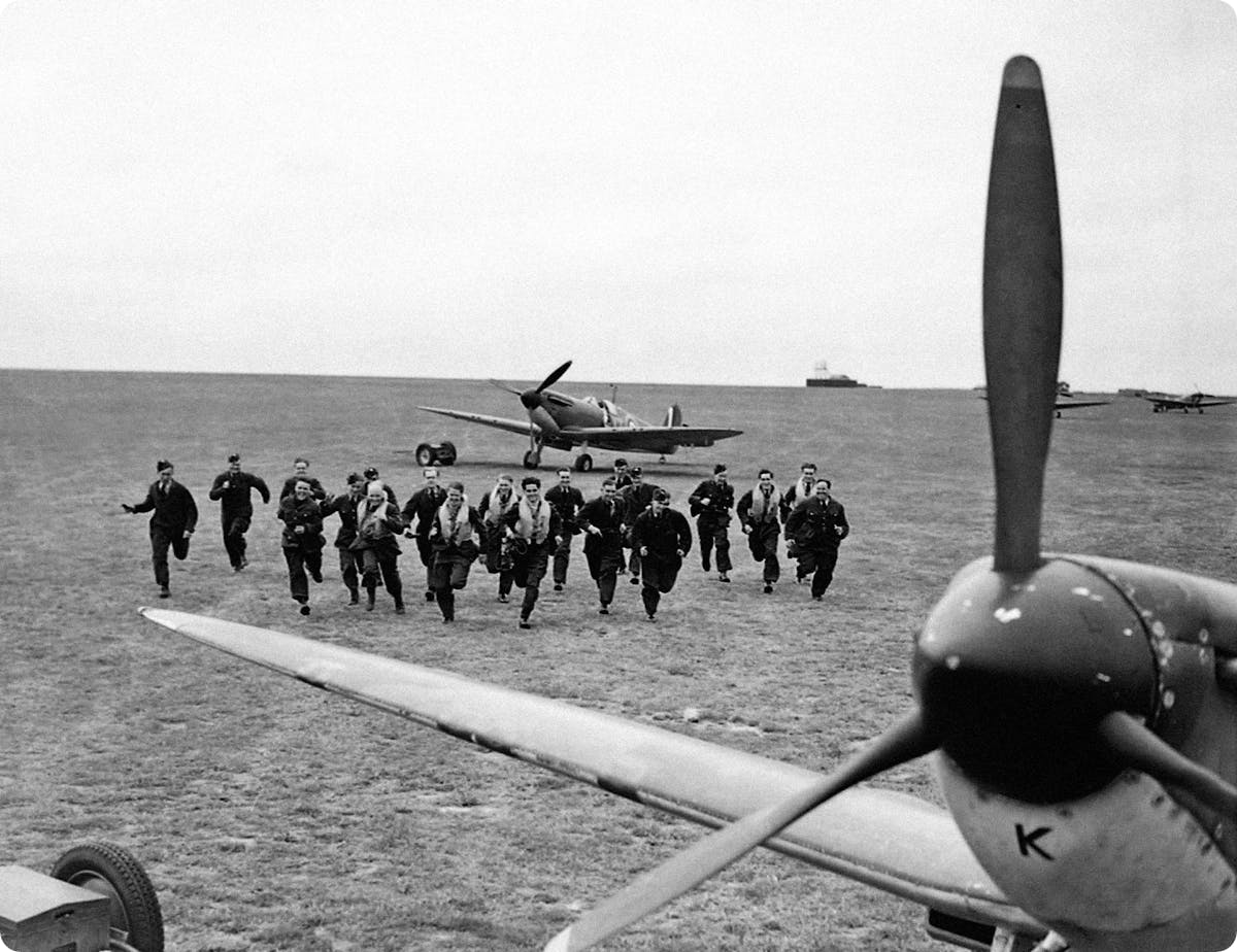 RAF pilots in the Battle of Britain