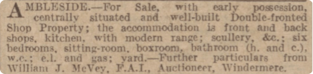 Lancashire Daily Post, 3 July 1926.
