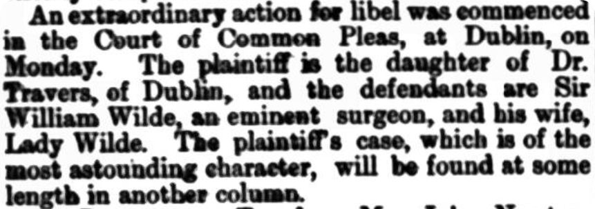 Bristol Daily Post, 1864.